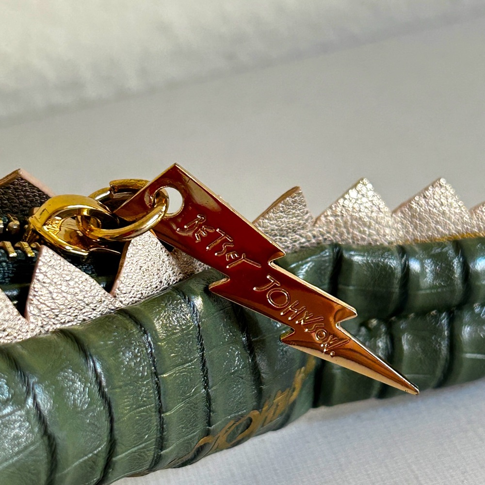 Betsey Johnson Later Gator Crossbody Bag